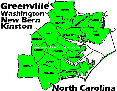 Greenville / Washington / New Bern / Kinston, North Carolina